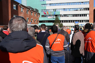 Barakaldo muestra su apoyo a los trabajadores de la Acería Compacta de Bizkaia