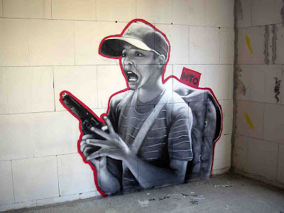 Graffiti Street Art by MTO Seen On www.coolpicturegallery.us