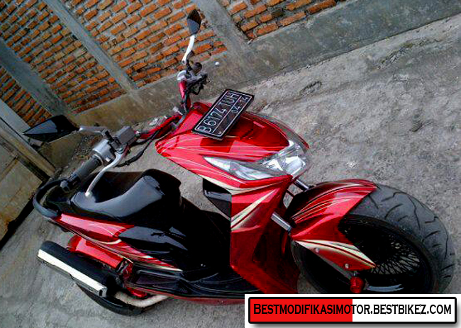 Modifikasi Honda Beat  Low Rider 2012 - Gambar Modifikasi 
