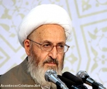 Líder musulmán iraní Ayatolá Sobhani Jafar
