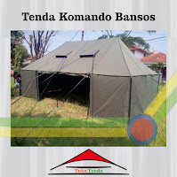 Tenda Komando Bansos, Penjual Tenda Komando Bansos dengan Harga Tenda dan Kualitas Terbaik.