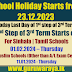 School Calendar ( 2023 - Third Term)