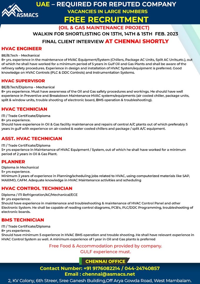 Final Client Interview for Oil and Gas Project- UAE