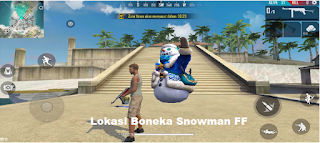 Lokasi Boneka Snowman FF Untuk Dapatkan Token Sock Free Fire