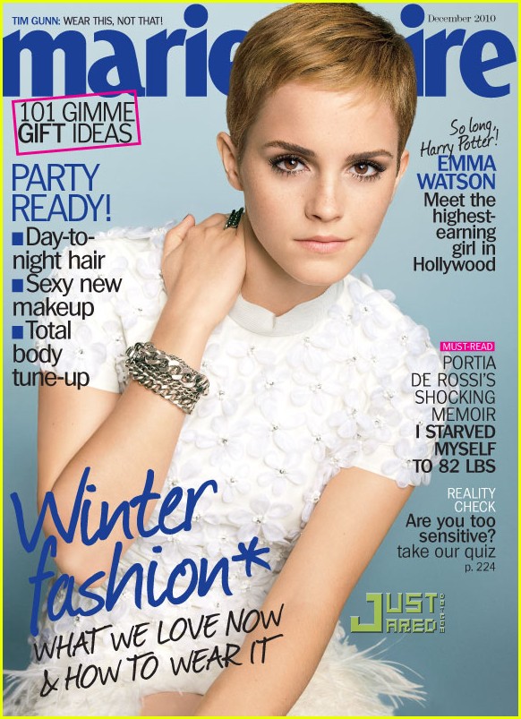 Emma Watson Marie Claire Photoshoot | Cinephotoglitz