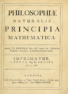 Principia'nın ilk basımı (1687)