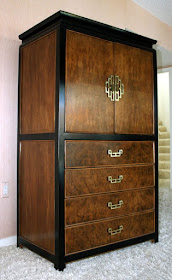Vintage asian armoire from Furnish Me Vintage