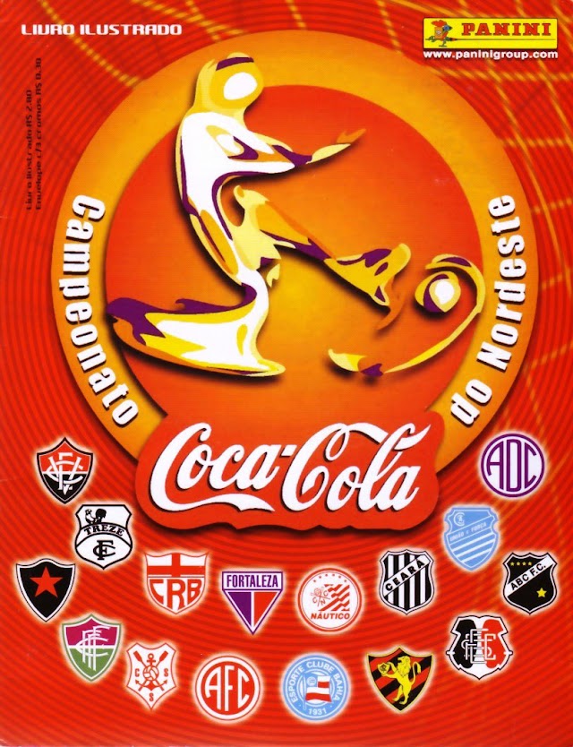 Álbum de Figurinhas: Campeonato do Nordeste de 2001