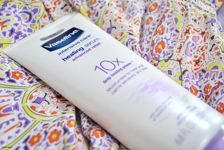 My Mani - Pedi Routine with Vaseline® Intensive CareTM Advanced Relief Healing Serum 