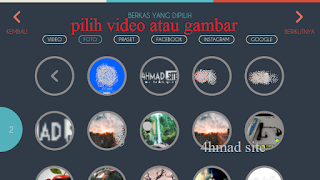 Cara Mengedit (cara gabung video atau foto) di android