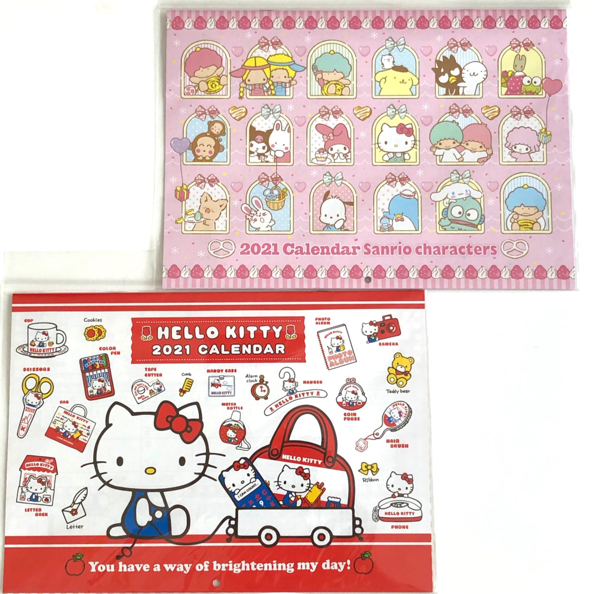 やっと出会えた 21年 壁掛けカレンダー キャン ドゥ サンリオ ハローキティ キャラクターズ