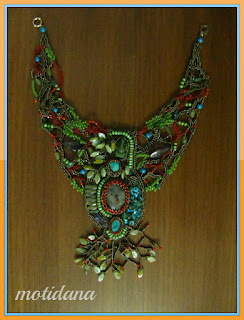 friform beadwork , Inspired by Angkor Vat