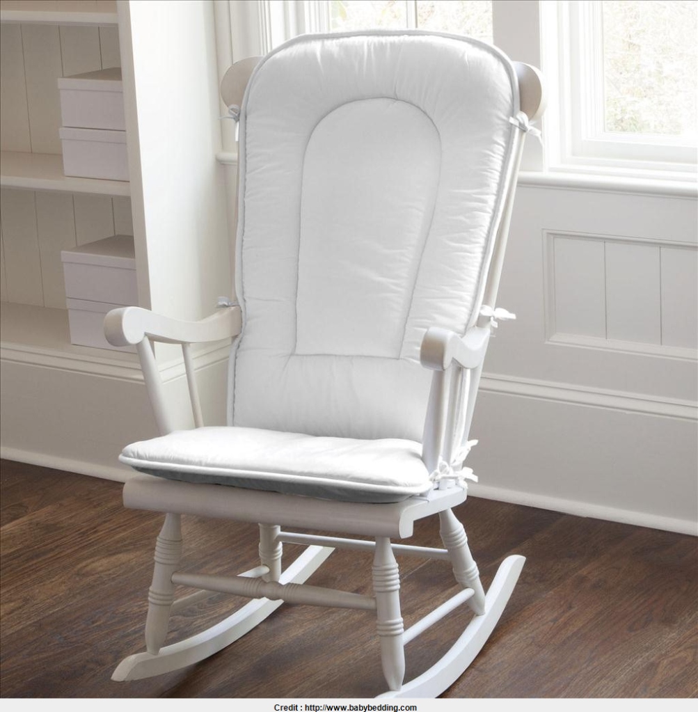 White Nursery Rocking Chair