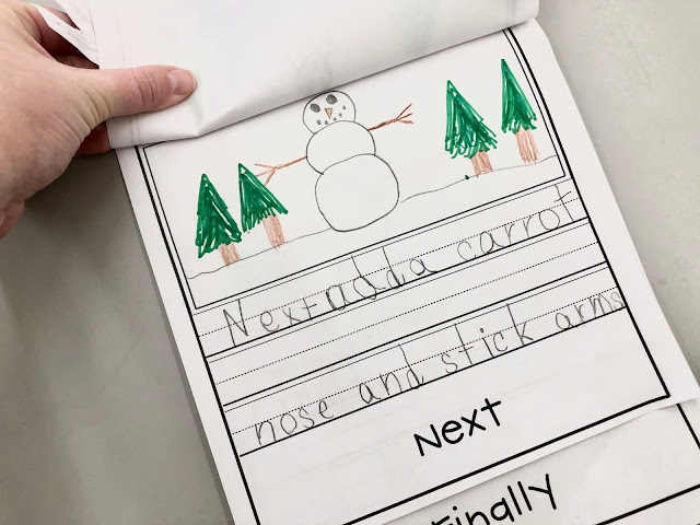 Get your kids motivated this winter with this fun How-To writing and craftivity! | www.littlefoxteaching.com