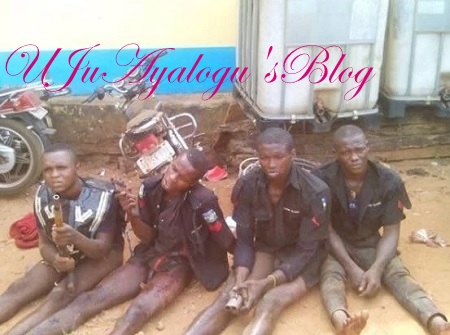 ARMED Robbers In Police Uniform ARRESTED ...See Photo