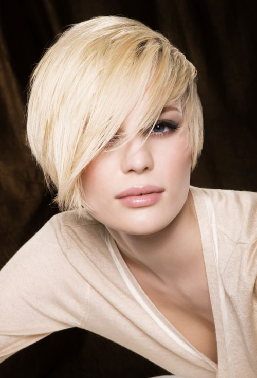 cute short hairstyles with bangs