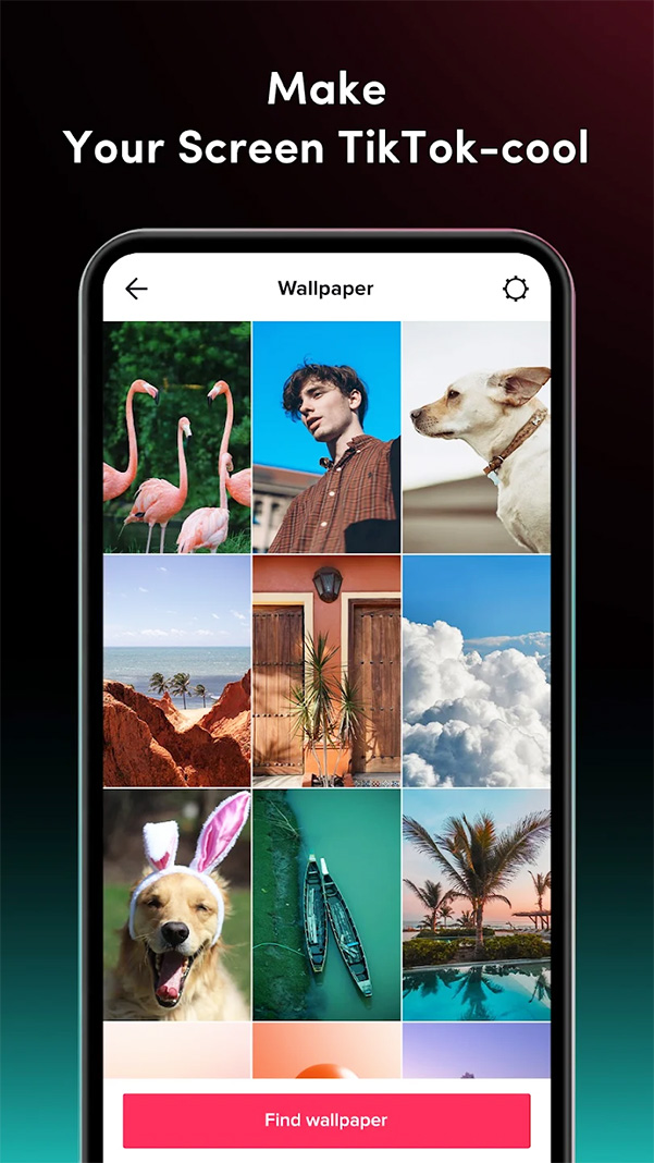 TickTock-TikTok Live Wallpaper - App biến video TikTok thành hình nền động a3