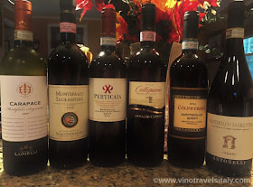 Wines of sagrantino montefalco and rosso montefalco