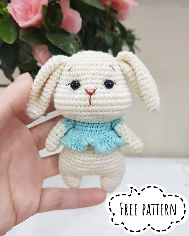 Amigurumi bunny free pattern