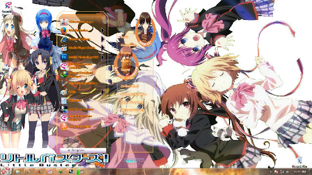 theme win 7 little busters