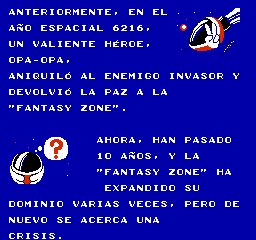  Detalle Fantasy Zone II Opa-Opa no Namida (Español) descarga ROM NES