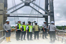 Osman Marbun Ungkap Jembatan Gantung Agats Mulai Dilalui Warga Asmat