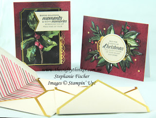 #thecraftythinker  #stampinup  #christmascards  #xmascards  #timelesstidingsprojectkit  #dashingdeer , Christmas cards, Timeless Tidings Project Kit, Joyous Noel paper, Dashing Deer, Stampin' Up Australia Demonstrator, Stephanie Fischer, Sydney NSW