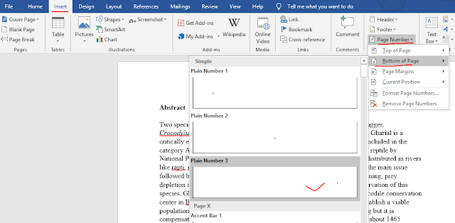 How to make formal document in Ms-word?