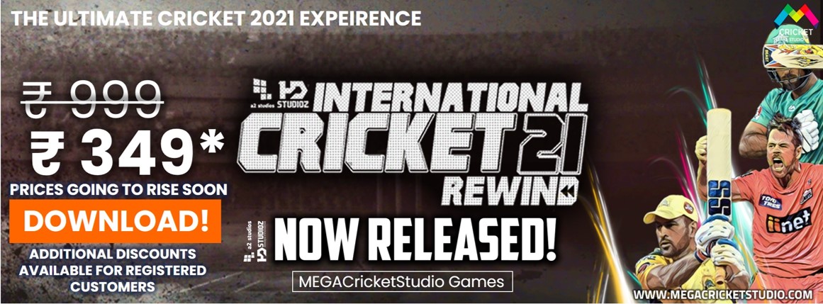 cricket 2021 rewind patch free download