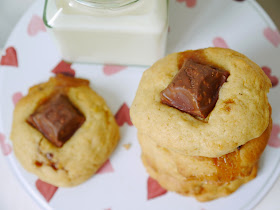 Gooey Banoffee Dairy Milk Cookies Recipe The Betty Stamp