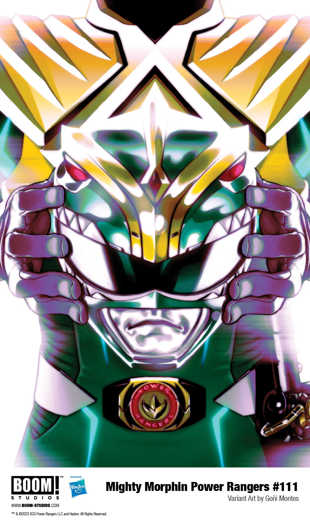 Mighty Morphin Power Rangers #111 - Variant 7