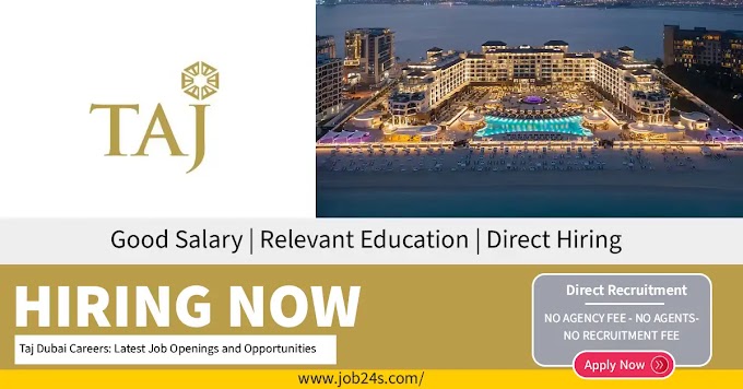 Taj Dubai Careers: Latest Job Openings and Opportunities
