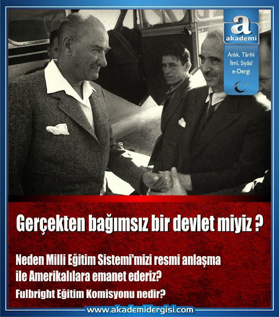 adnan öksüz, akademi dergisi, fulbright eğitim komisyonu, içimizdeki israil, ismet inönü, Mehmet Fahri Sertkaya, mustafa kemal atatürk, recep tayyip erdoğan, 