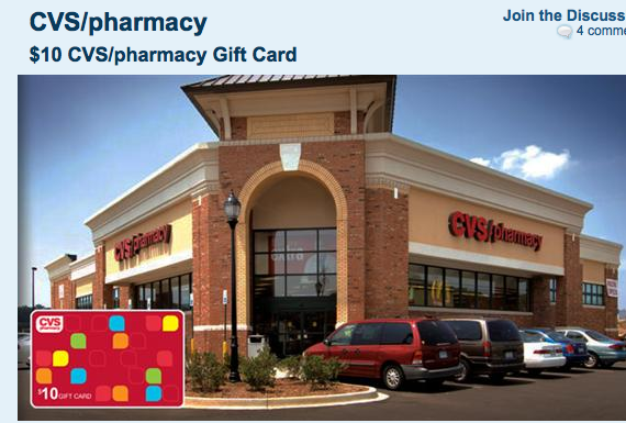 FREE IS MY LIFE: DEAL: $5 for a $10 CVS/pharmacy Gift Card - ENDS 10/26 (EXTENDED)