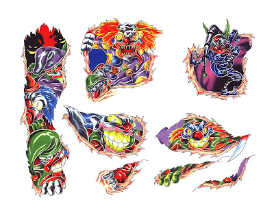 kanji wolf tattoo superior tattoo flash. free rose tattoo designs
