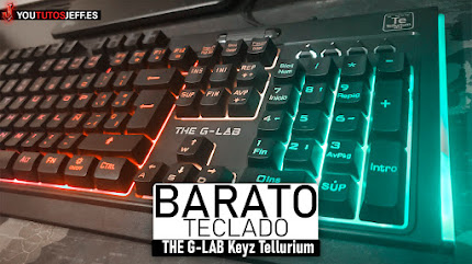 Teclado Gaming Barato, THE G-LAB Keyz Tellurium Review Español