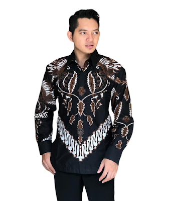 Kemeja Batik Pria Solo Lengan Panjang