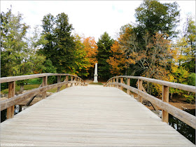 North Bridge en el Minute Man National Park de Concord