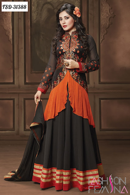 Buy Online Wedding Season Special Designer Anarkali Salwar Suits Collection