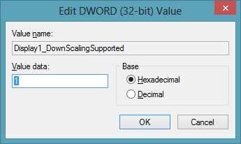 Change Dword value