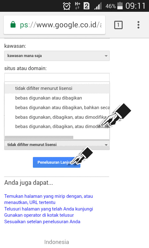 Tips Cara Aman Mengambil Gambar Dari Google Android Dan Internet