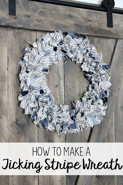 how-to-make-a-ticking-stripe-fabric-wreath
