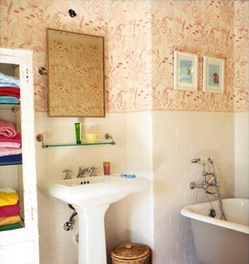 Best Wallpaper Ideas for the Bathroom << Best home wallpaper ...