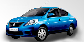 nissan sunny sapphire blue