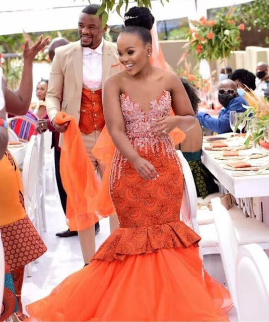 African Wedding Dresses: Mermaid South African Wedding Dresses.