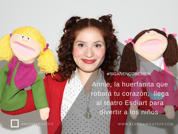 Annie, la huerfanita que robará tu corazón,  llega al teatro Esdiart para divertir a los niños [Agenda]