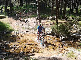 Unas fotos de nuestra ruta por el Carril del Gallo y el Eresma - Julio 2013