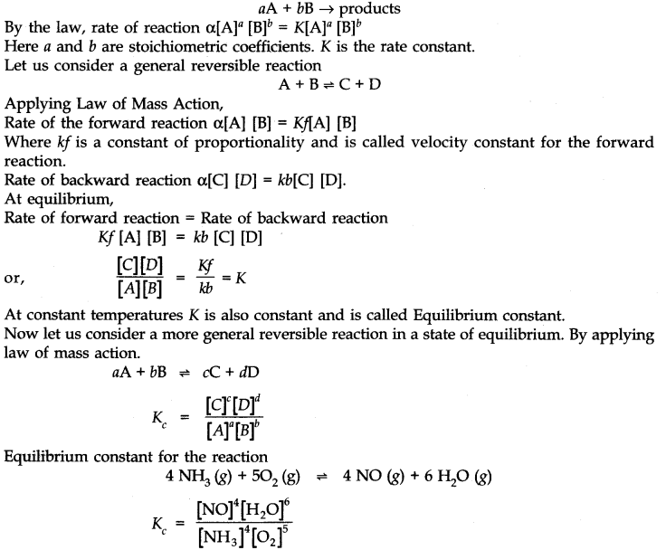 equilibrium chemistry class 11 notes in hindi