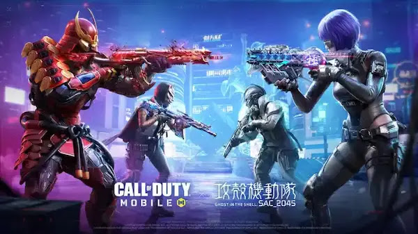 الموسم السابع للعبة Call of Duty Mobile قادم بتعاون مع GHOST IN THE SHELL SAC_2045 ومحتوى جديد للاعبين..