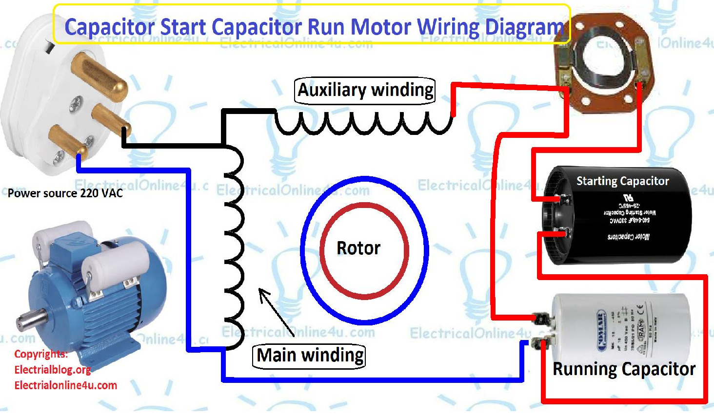 Start Capacitor Wiring Diagram | Hot Sex Picture